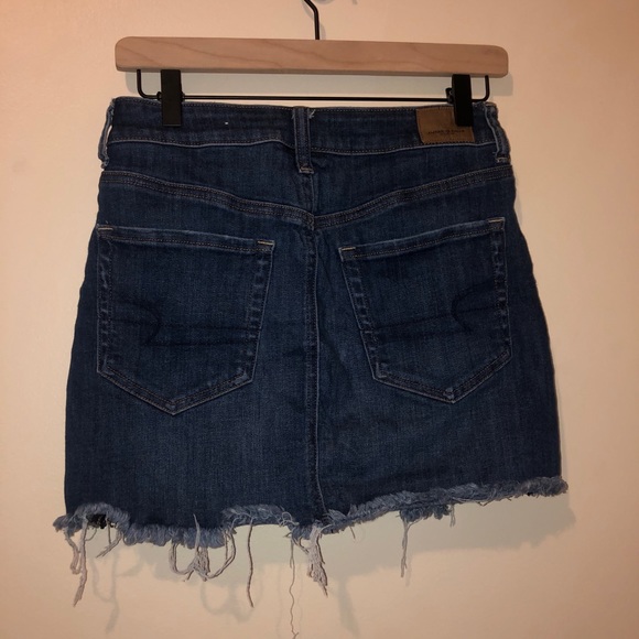 American Eagle zippered Jean skirt size 4 - Picture 2 of 4